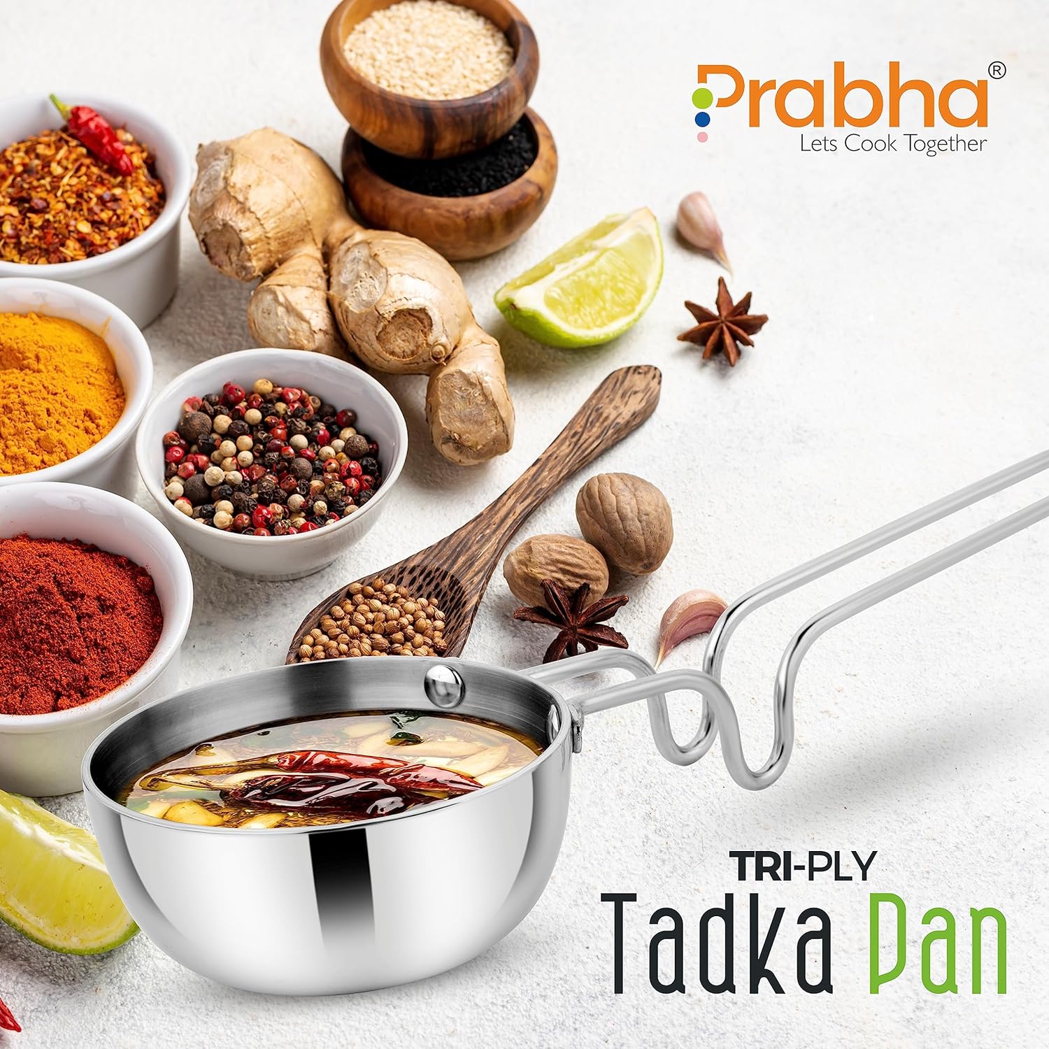 Prima Triply Tadka Pan