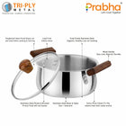 Prochef Belly Casserole With Lid
