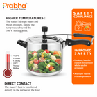Prochef Triply Pressure Cooker (HAMMERED)