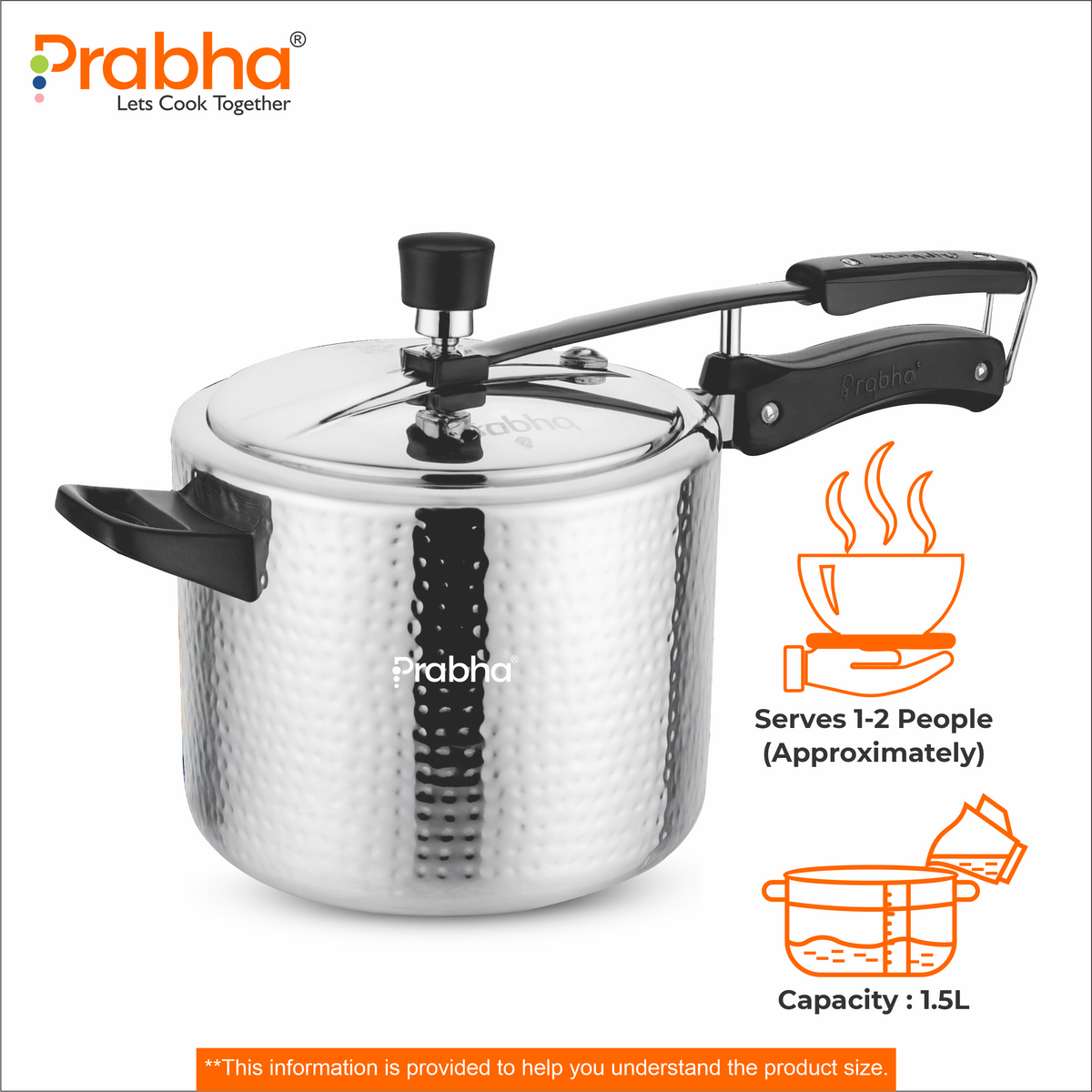 Prochef Triply Pressure Cooker (HAMMERED)