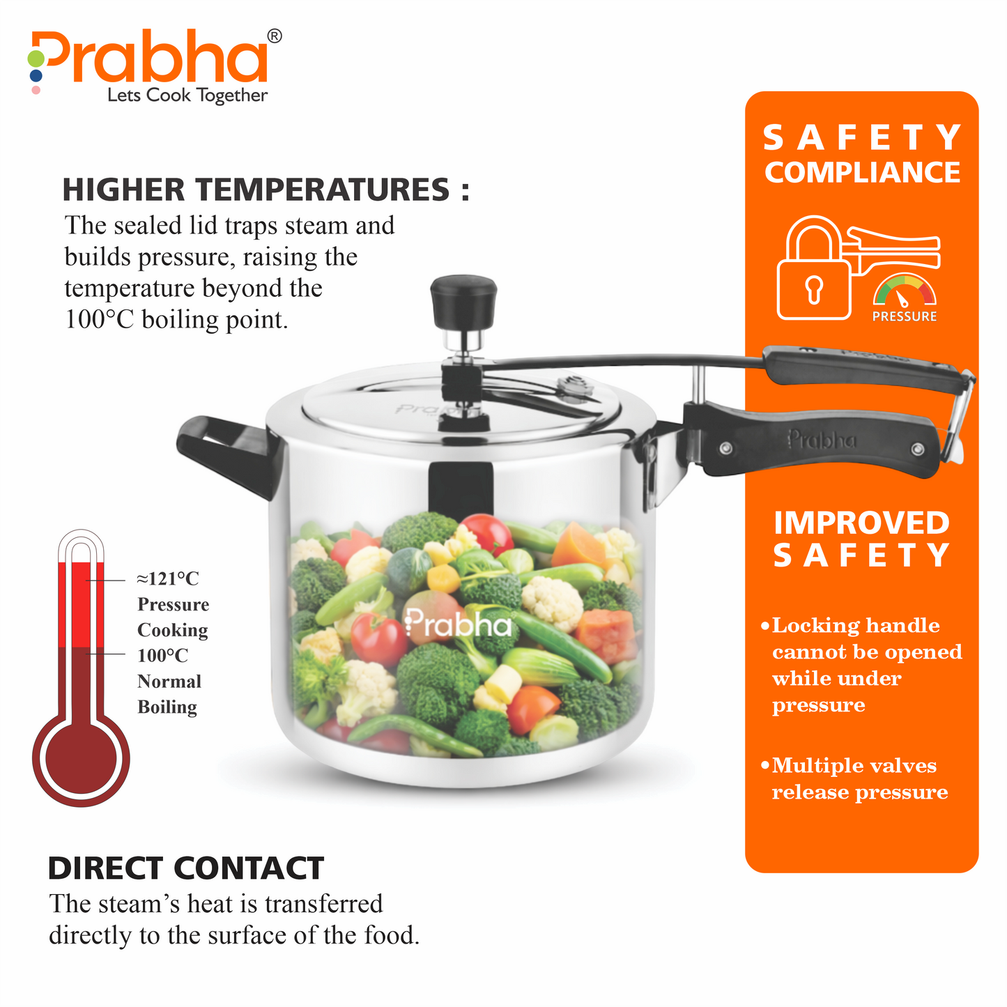 Prochef Triply Pressure Cooker
