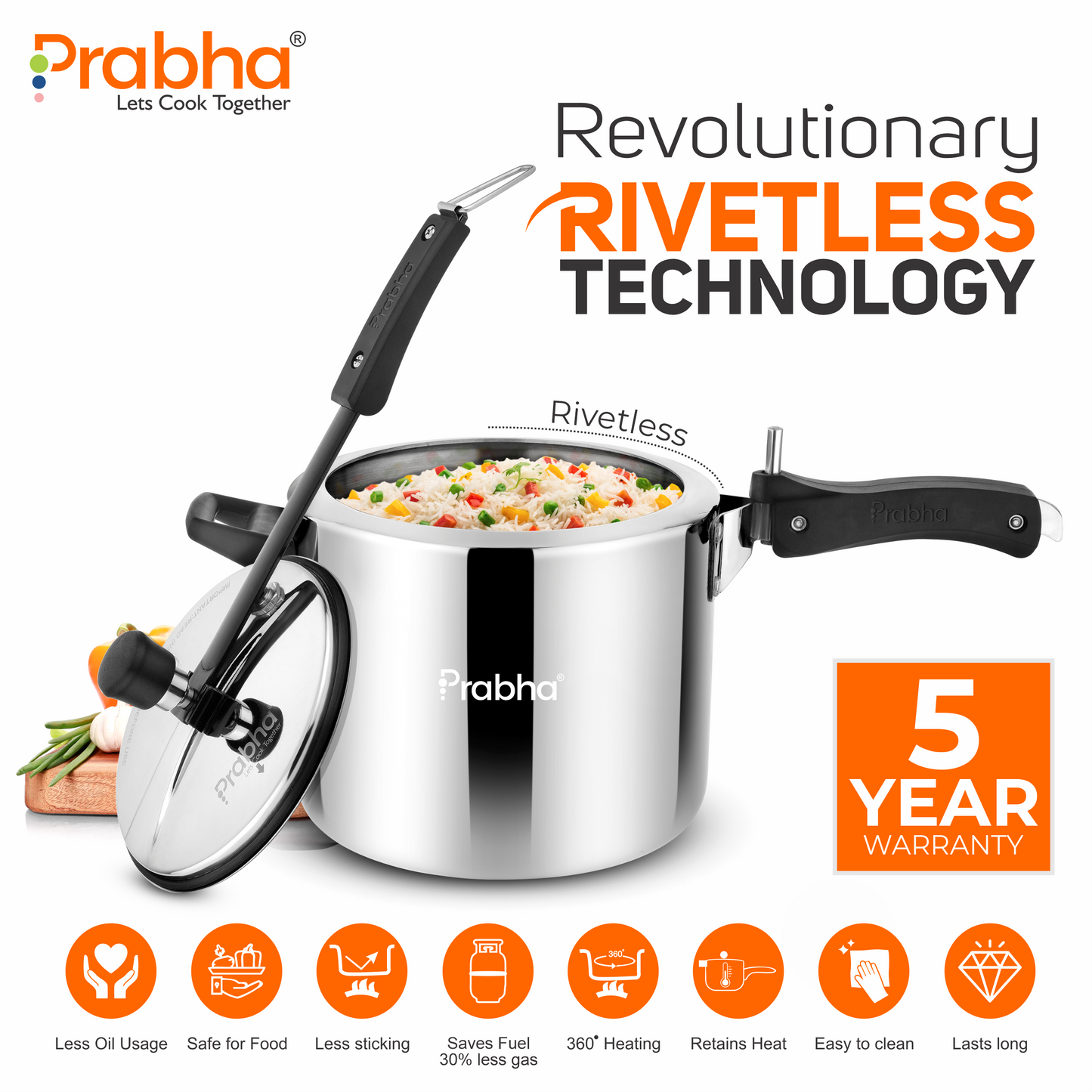 Prochef Triply Pressure Cooker