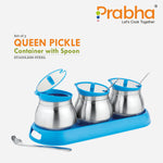 Load image into Gallery viewer, Pickle Serving Container with Spoon - Ideal for Home &amp; Kitchen Storage