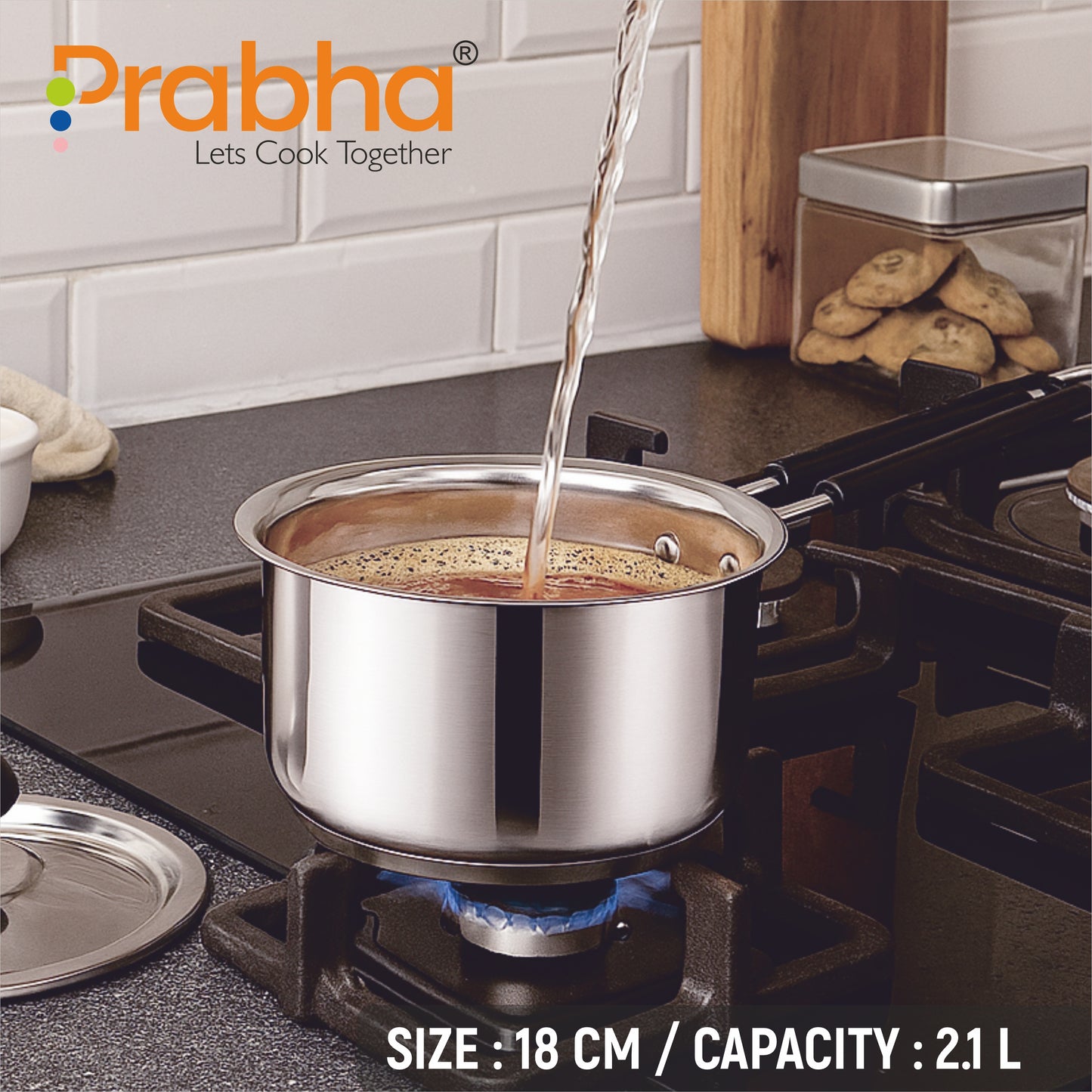 Rio IB Saucepan With Lid