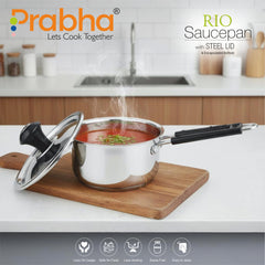 Rio IB Saucepan With Lid