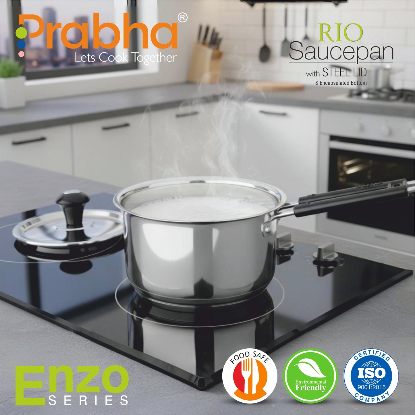 Rio IB Saucepan With Lid