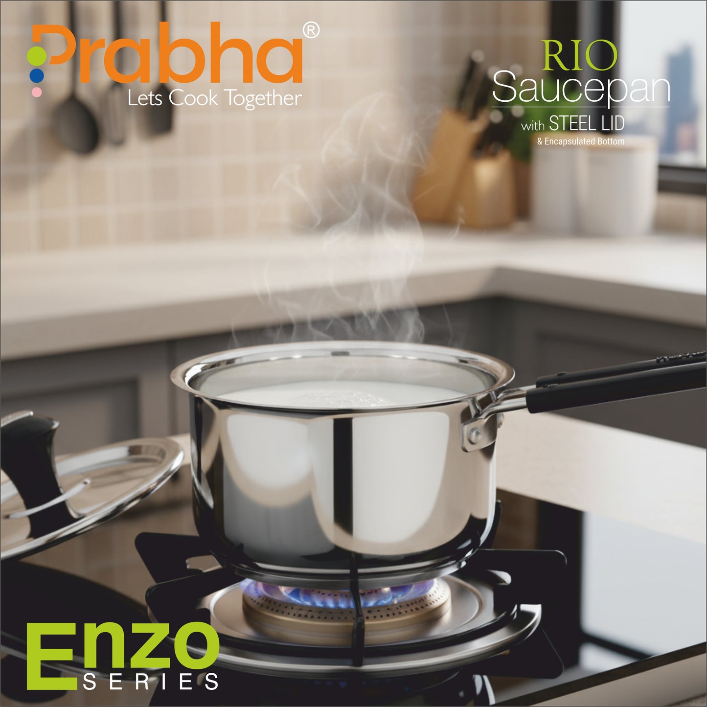 Rio IB Saucepan With Lid