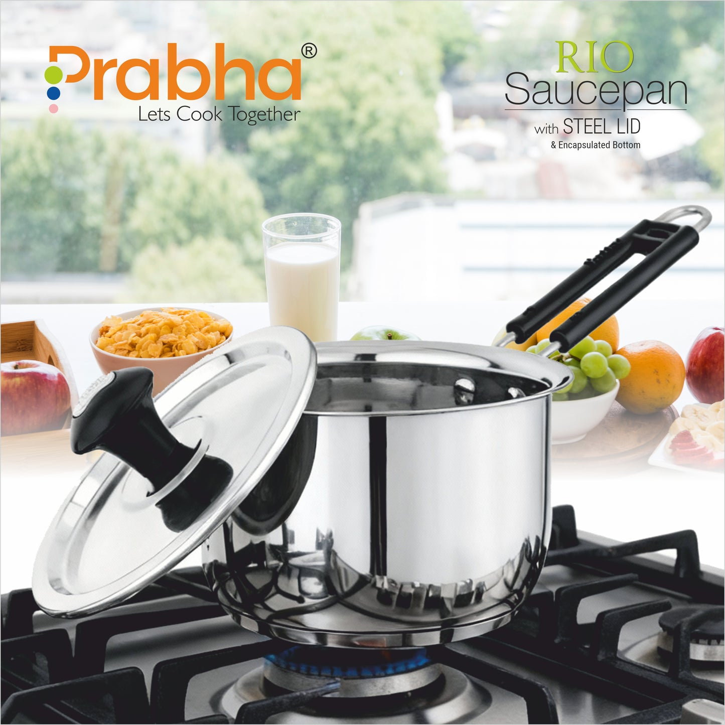 Rio IB Saucepan With Lid