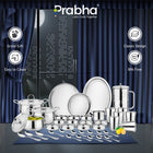 Royal Dinner Set Hammered 57 PCS