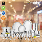Royal Dinner Set Hammered 57 PCS