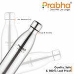 गैलरी व्यूवर में इमेज लोड करें, Stainless Steel Royal Chromo Water Bottle - 1L Capacity | Durable Hydration Solution