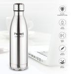 गैलरी व्यूवर में इमेज लोड करें, Stainless Steel Royal Chromo Water Bottle - 1L Capacity | Durable Hydration Solution
