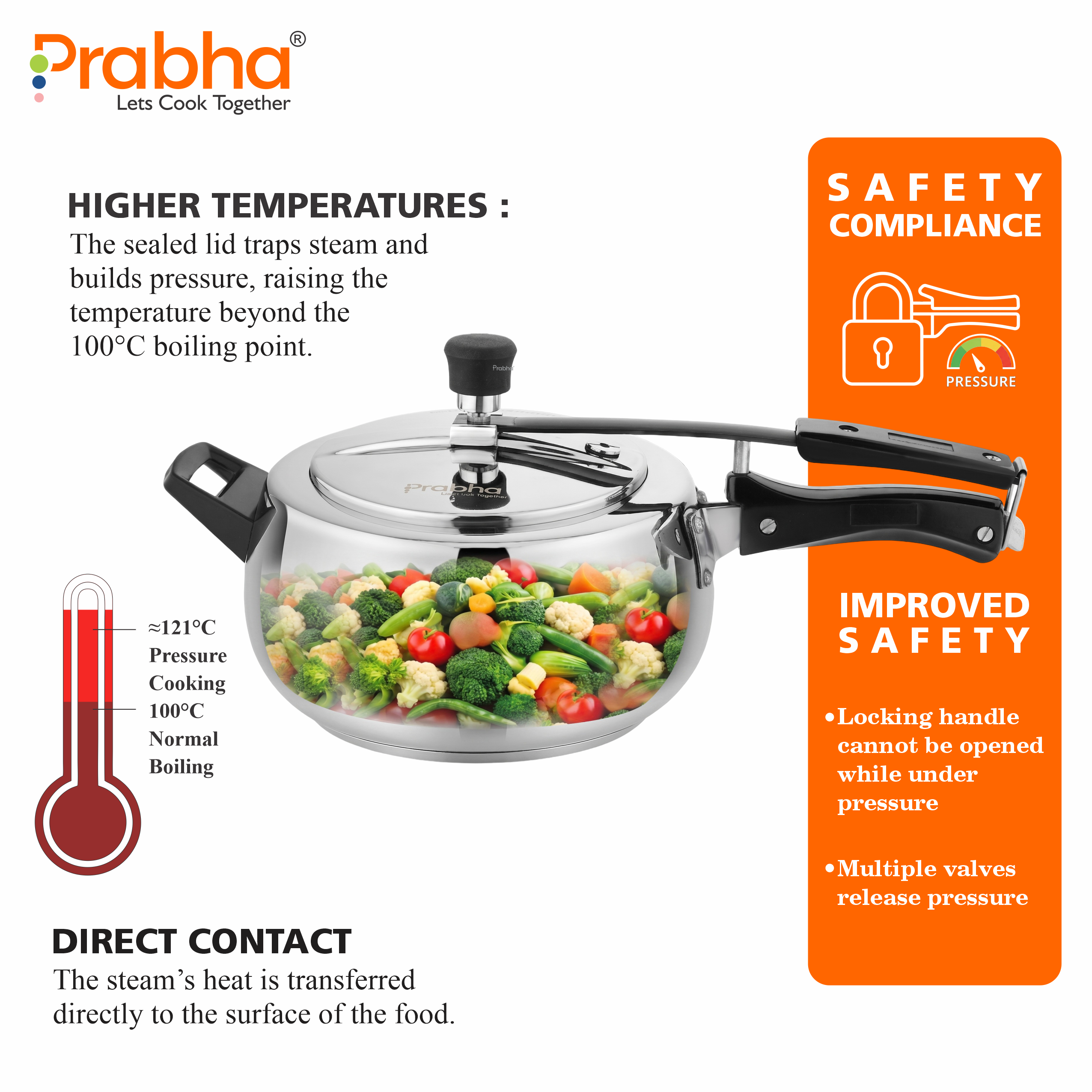 ELEGANT S.S. IB PRESSURE COOKER
