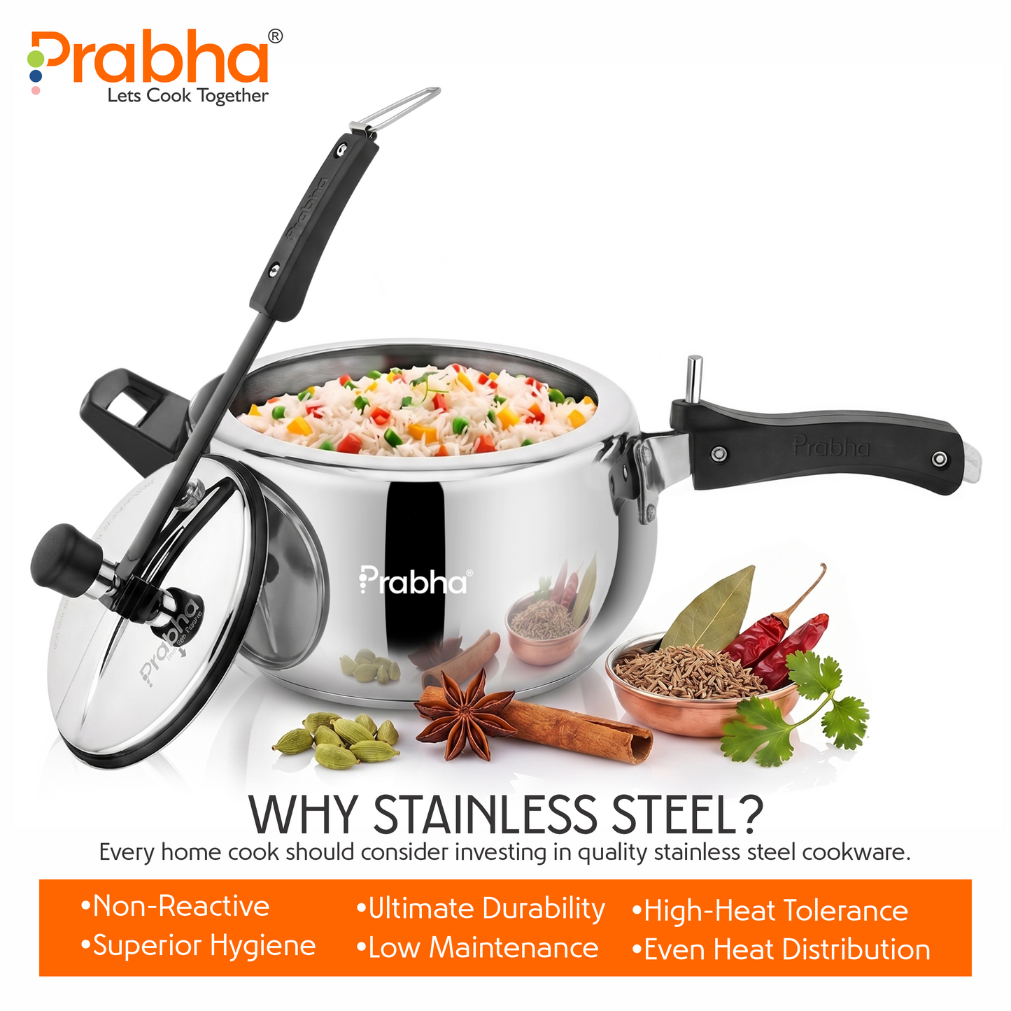 ELEGANT S.S. IB PRESSURE COOKER