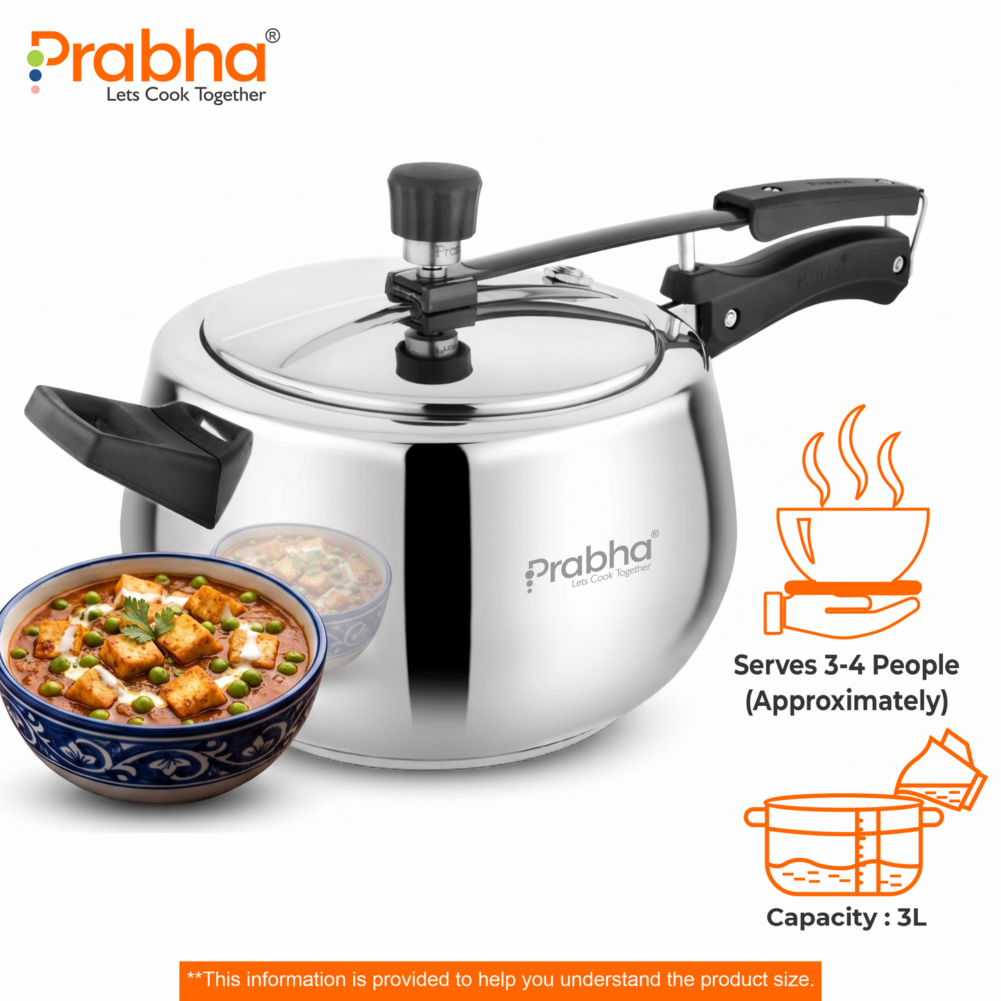 ELEGANT S.S. IB PRESSURE COOKER