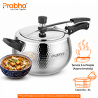 ELEGANT S.S. IB PRESSURE COOKER HAMMERED
