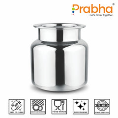 Stainless Steel Water Storage Shambhu Lota - Prabha