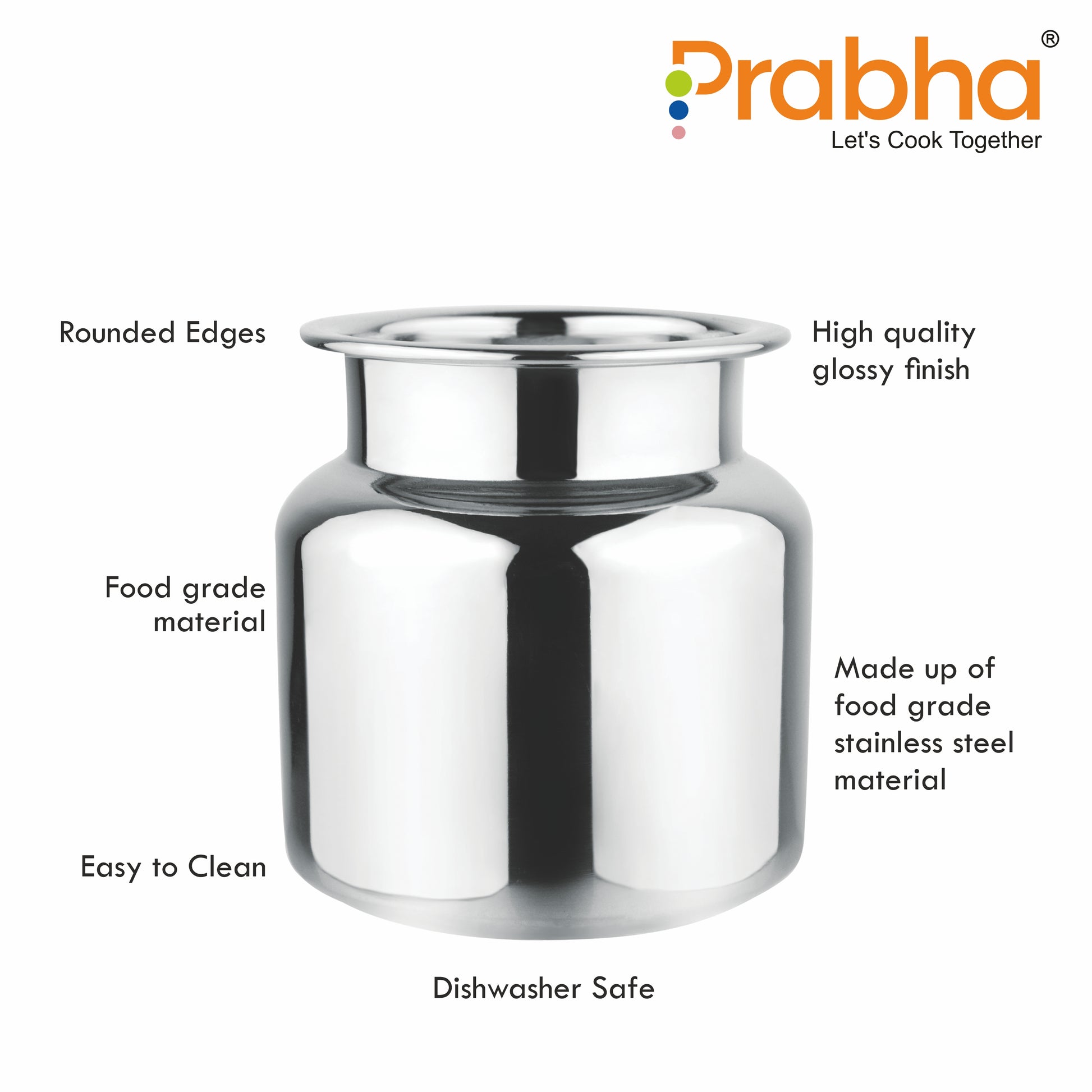 Stainless Steel Water Storage Shambhu Lota - Prabha