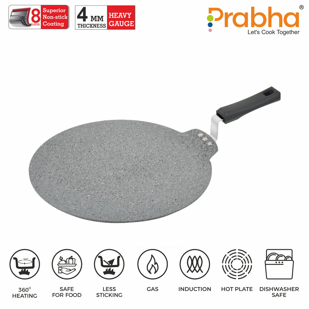 Stella Nonstick Coating Smart Tawa - Compatible with Induction & Gas Stove