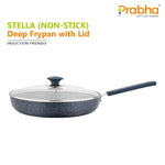 Load image into Gallery viewer, Stella Nonstick Deep Frypan With Glass Lid