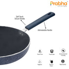 Stella Nonstick Deep Frypan With Glass Lid