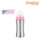 Sippy Pure Steel Feeding Bottle, 250ML