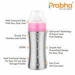 Load image into Gallery viewer, Sippy Pure Steel Feeding Bottle, 250ML