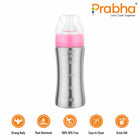 Sippy Pure Steel Feeding Bottle, 250ML