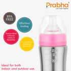 Sippy Pure Steel Feeding Bottle, 250ML