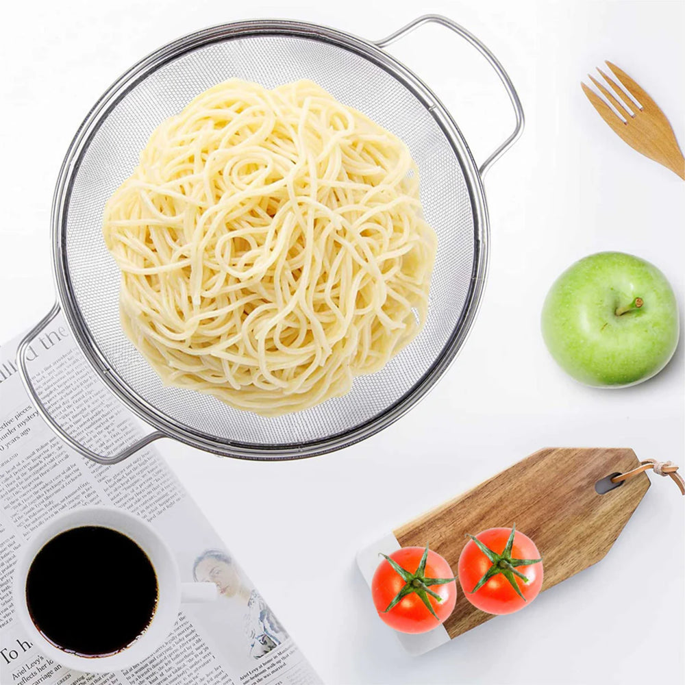 Stainless Steel Colander Basket With Multi Sizes