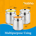 Stainless Steel Stello Ghee Pot, Oil Pot, Ghee Storage Container