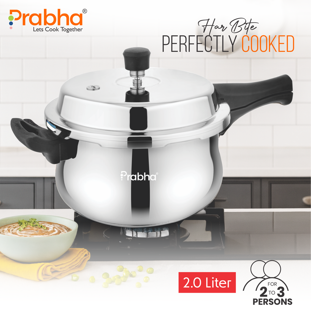 Swift Stainless Steel IB Outer Lid Pressure Cooker
