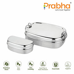 Stainless Steel Tv Lunch Box, Leakproof Containers for Adults - Prabha