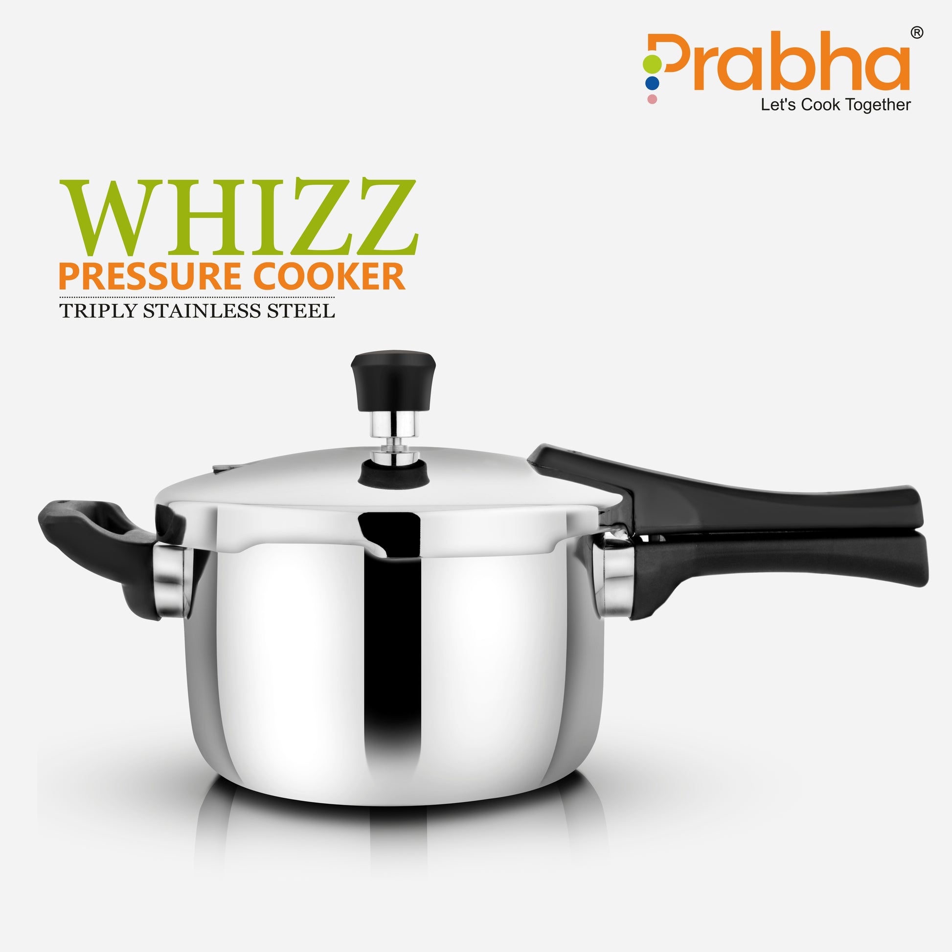 Triply Whizz Pressure Cooker - Prabha