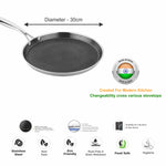 Load image into Gallery viewer, Triply Hexa Cube Dosa Tawa 30cm