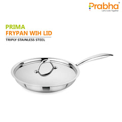 Prima Triply Frypan With Lid