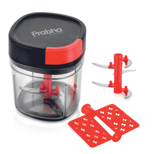 Veg Food Chopper and Mixer with Stainless Steel Blades