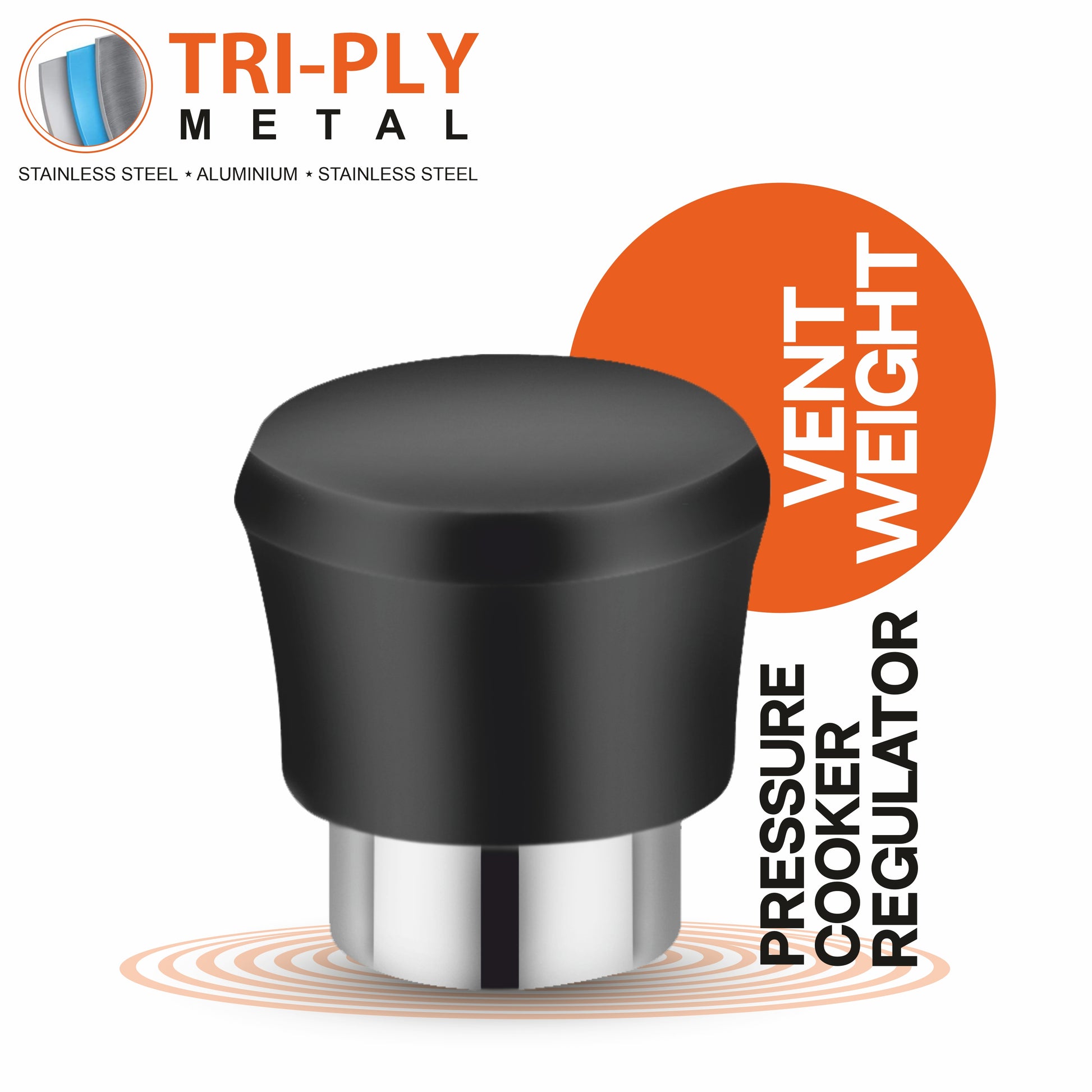 Triply Pressure Cooker Vent Weight