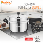 Vista Stainless Steel IB Outer Lid Pressure Cooker