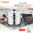 Vista Stainless Steel IB Outer Lid Pressure Cooker