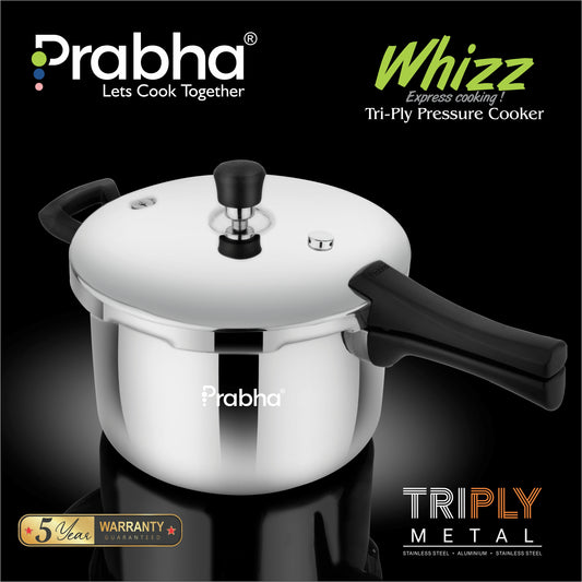 Triply Whizz Pressure Cooker
