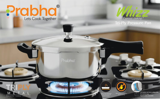 Triply Whizz Pressure Pan
