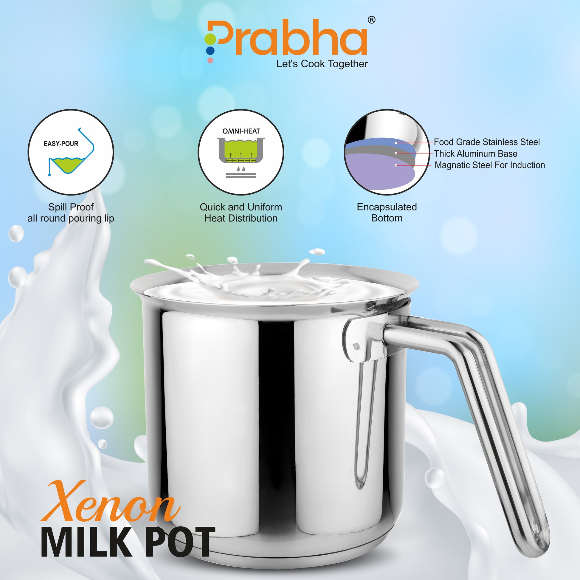 Xenon Ib Milkpot Without Lid