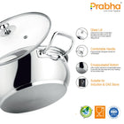 Xenon IB Kadhai with Lid
