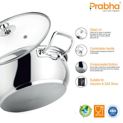 Xenon IB Kadhai with Lid