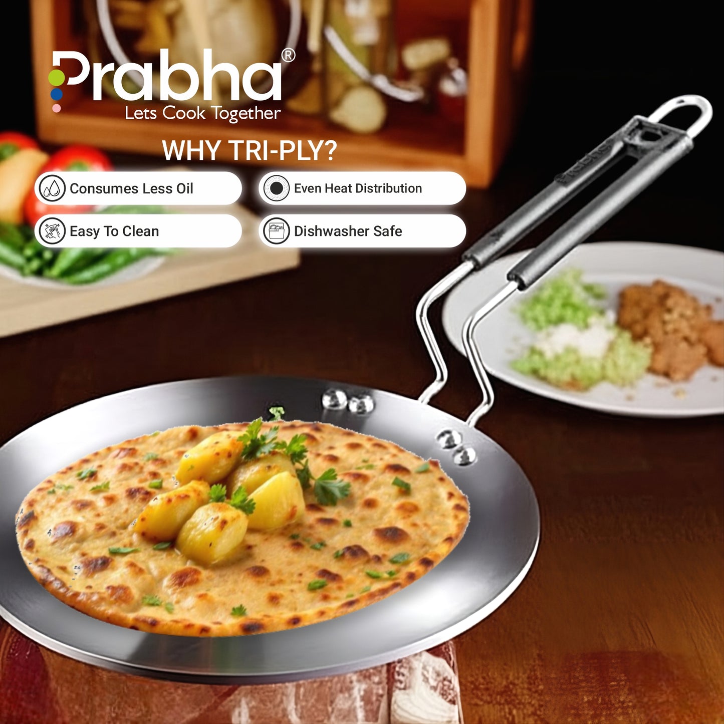 Prima Triply Roti Tawa