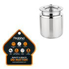 Stainless Steel Stello Ghee Pot, Oil Pot, Ghee Storage Container
